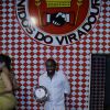 Lázaro Ramos recebe homenagem em escola de samba no Rio de Janeiro, nesta terça-feira, 2 de dezembro de 2014