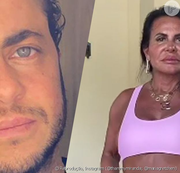 Gretchen e Thammy Miranda: vídeo entre mãe e filho causou reações nas redes sociais