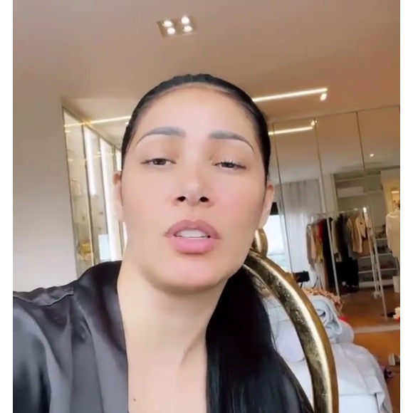 Estado de saúde de Simara com Covid-19: 'A única coisa que eu tô tendo é tosse e um pouco de moleza no corpo'