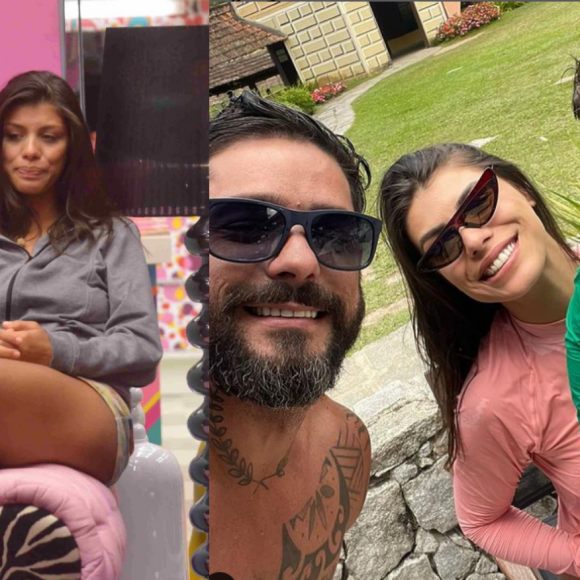 Franciele e Diego Grossi casaram no seguinte ao 'BBB 14' e estão juntos até hoje, cuidando do filho bebê, Enrico