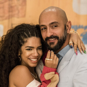 Maria se destacou no papel de Verena na novela 'Amor de Mãe' formando par com o ator Irandhir Santos