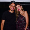 Bruna Santana e noivo, o jogador Raphael Veiga, conferem show de Luan Santana. Fotos do casal!
