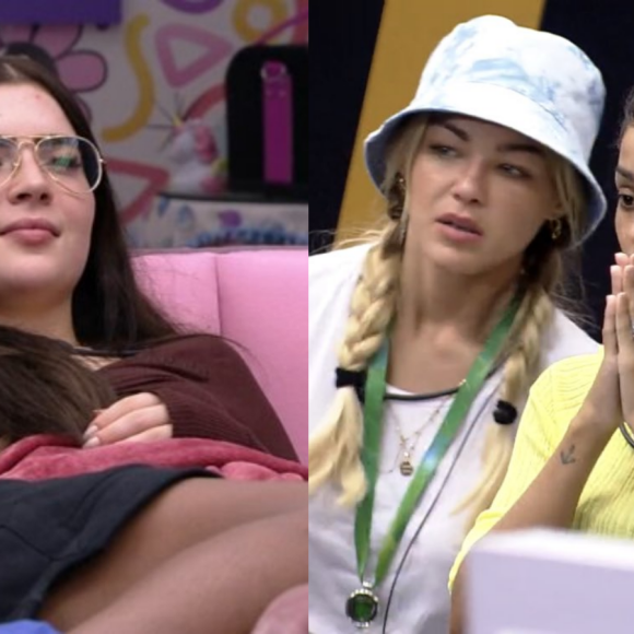 No 'BBB 22', Brunna Gonçalves e Bárbara Heck falaram sobre Jade Picon, mencionando sua condição financeira nesta sexta (21)