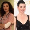 Julianna Margulies entrou na série apenas para fazer uma participação como a enfermeira Carol Hathaway, apaixonada por Dr. Ross (George Clloney), mas acabou agradando tanto que entrou para o elenco fixo. Em 2000, ela deixou a série com o gancho de que iria se casar com o amado. No cinema se descatou em filmes como 'Navio Fantasma' (2002) e 'Serpentes a Bordo' (2006). Na TV, ela participou de Scrubs (2004), The Sopranos (2006-07) e de Canterbury's Law (2008). Atualmente, ela vive a advogada Alicia Florrick na série 'The Good Wife', que lhe rendeu um Globo de Ouro ano passado. É casada com Keith Lieberthal