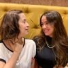 Paloma Duarte e a filha Ana Clara Duarte dividem papel de Heloísa na novela 'Além da Ilusão': 'Eu ando arreganhando os dentes em tudo que é canto'