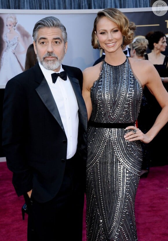 George Clooney termina relacionamento de quase dois anos com Stacy Keibler, em 15 de março de 2013