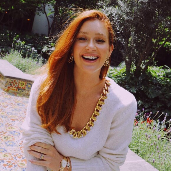 Marina Ruy Barbosa vivenciou um período longe do Brasil