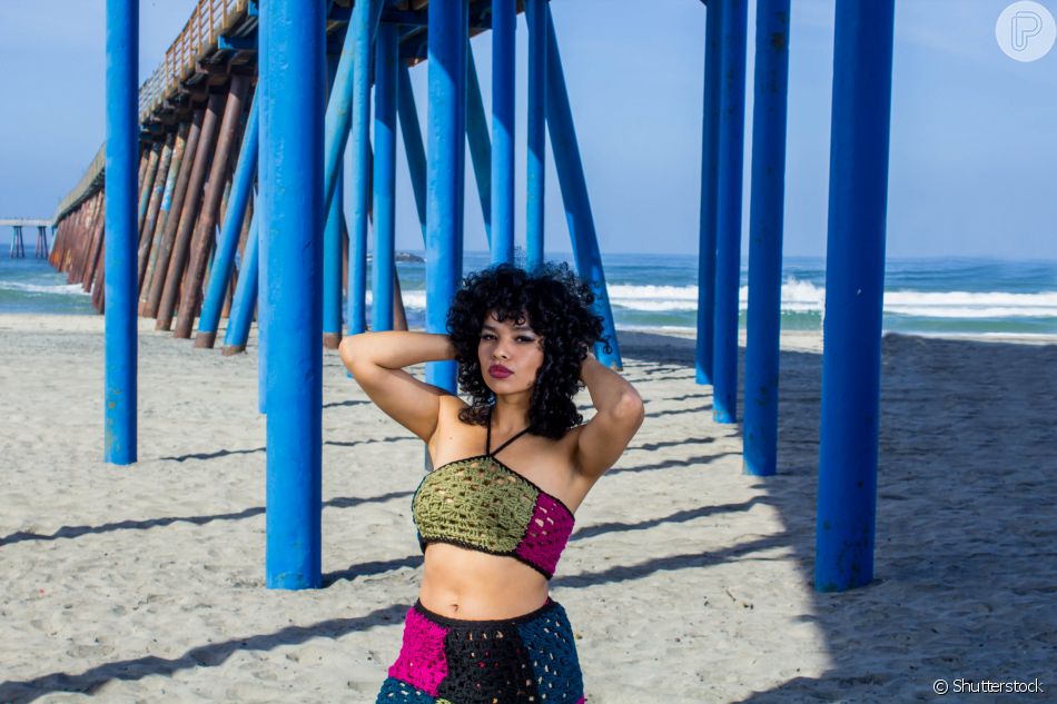 Crochê pode ser usados de diversas maneiras em looks de verão