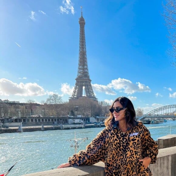 Bruna Biancardi também tem compartilhado o dia a dia em Paris