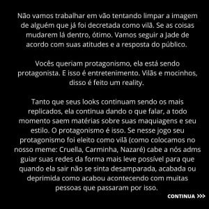 'BBB 22': equipe de Jade Picon classifica a influencer como protagonista do reality, apesar das críticas da família da sister