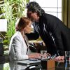José Alfredo (Alexandre Nero) conta seu plano de falsa morte a Cristina (Leandra Leal) e pede que ela seja sua sucessora, em 'Império'