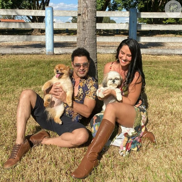 Graciele Lacerda e Zezé Di Camargo possuem a fazenda 'É o Amor', em Goiás