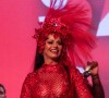 Viviane Araújo esteve no evento de abertura do Rio Carnaval 2022 com o Salgueiro, que serve como prévia dos desfiles dos dias 22 e 23 de abril