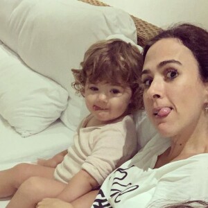 Rafael Vitti e Tatá Werneck  são pais de Clara Maria, de 2 anos