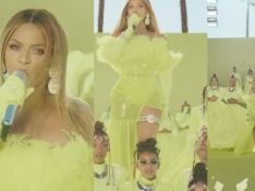 Beyoncé no Oscar 2022: com look transparente neon e participação da Blue Ivy, cantora agita web