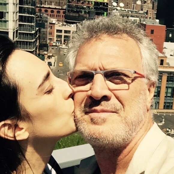 Maria Prata se declarou em aniversário de Pedro Bial