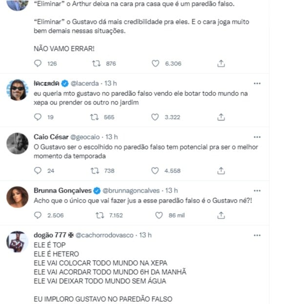 'BBB 22': fãs pedem Gustavo no quarto secreto