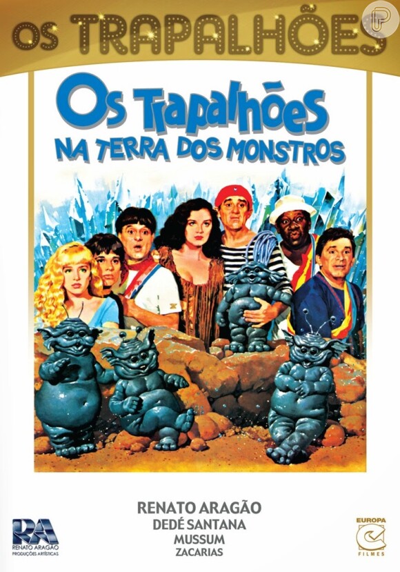 O filme foi o último protagonizado pelos quatro 'trapalhões': Renato Aragão, Dedé Santana, Mussum e Zacarias