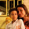 Cecília Rabello é divorciada e mãe de Luan, de 9 anos