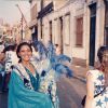 Cecília começou a desfilar na Portela em 1995, quando foi levada pelo pai