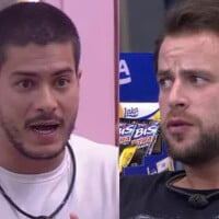 'BBB 22': Gustavo critica Arthur Aguiar após votos e ator se surpreende com reação do brother