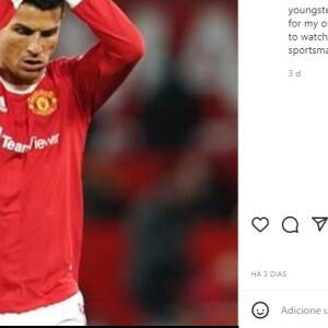 Cristiano Ronaldo pediu desculpas e convidou o menino para uma partida
