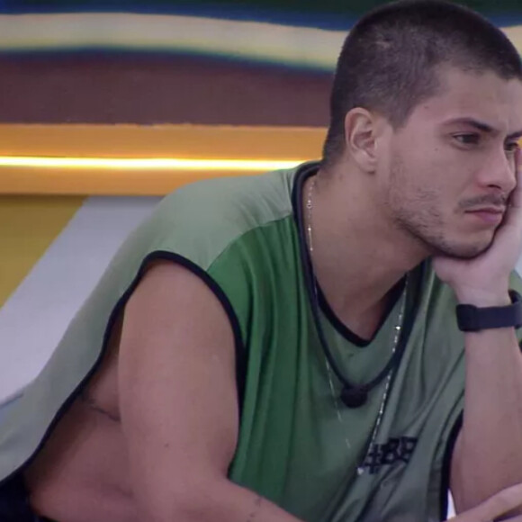 Arthur Aguiar não acreditou que foi eliminado da prova de resistência do 'BBB 22'