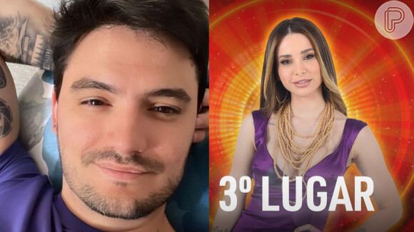 Ex de Felipe Neto fica em terceiro lugar em 'Big Brother' de Portugal e youtuber se revolta