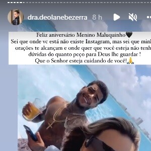 Deolane Bezerra compartilhou algumas fotos do casamento com MC Kevin nas redes sociais