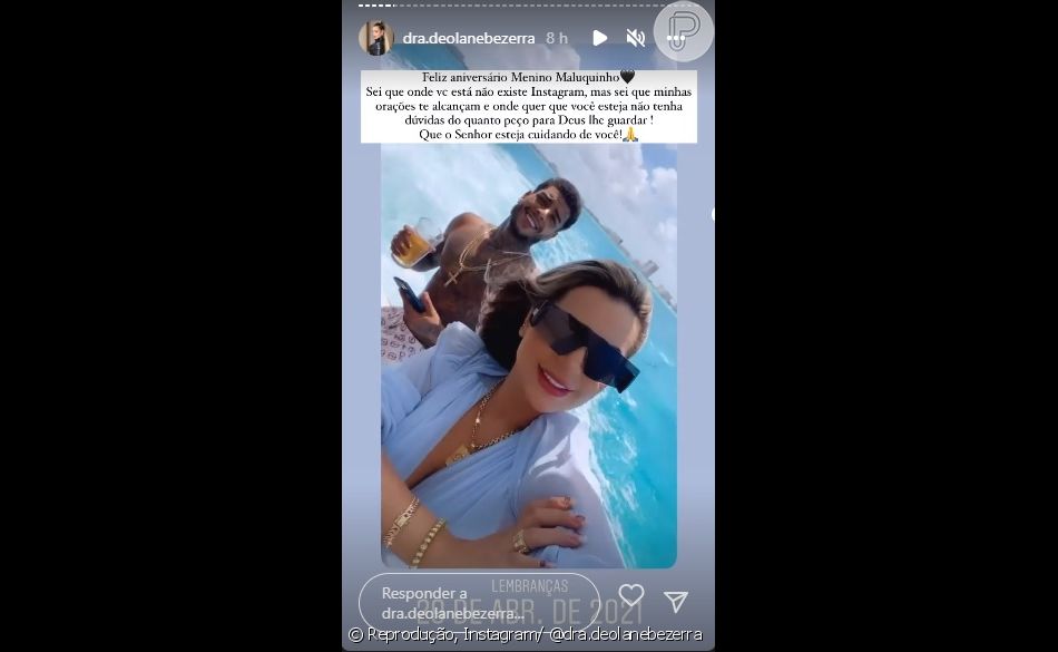 Deolane Bezerra compartilhou algumas fotos do casamento com MC Kevin nas redes sociais