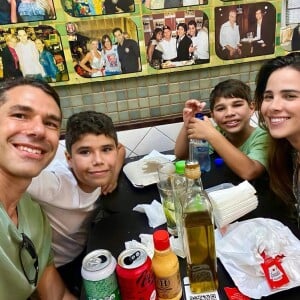 Wanessa Camargo e Marcus Buaiz são pais de José Marcus, de 10 anos, e João Francisco, de 7