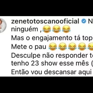 Zé Neto tratou o caso com ironia