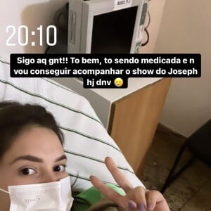 Virgínia Fonseca perdeu show de José Felipe por causa de medicação intravenosa