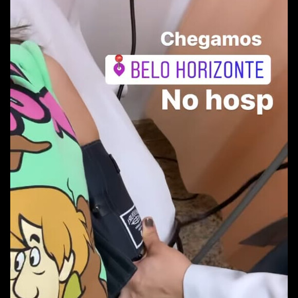 Virgínia Fonseca deu entrada em hospital de Belo Horizonte