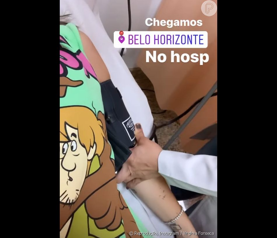 Virgínia Fonseca deu entrada em hospital de Belo Horizonte