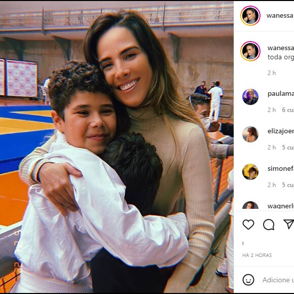 Foto de Wanessa Camargo com os filhos derreteu os seguidores da cantora