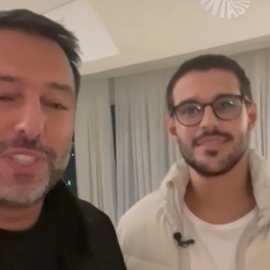 Rodrigo Mussi de 36 anos, voltou a aparecer publicamente pela primeira vez desde o acidente