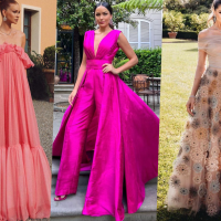 Marina Ruy Barbosa e mais famosas no casamento de Lala Rudge: tudo sobre looks e tendências de moda festa