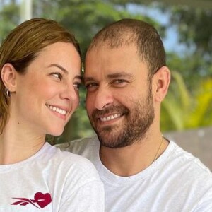 Paolla Oliveira e Diogo Nogueira surgem juntos em foto romântica