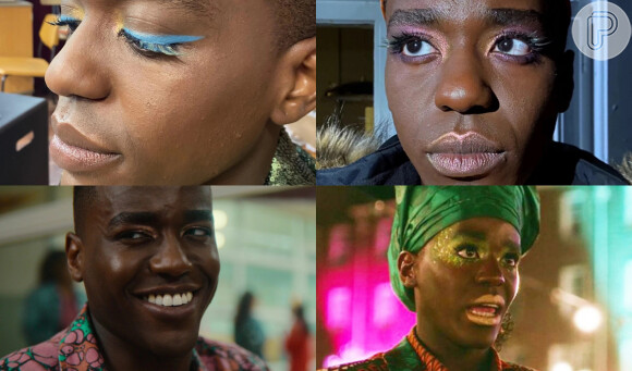 6 maquiagens de Eric Effiong, de 'Sex Education', para você se inspirar!
