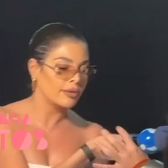 Gkay ainda chamou o 'A Tarde é Sua' de 'programa de m*rda'