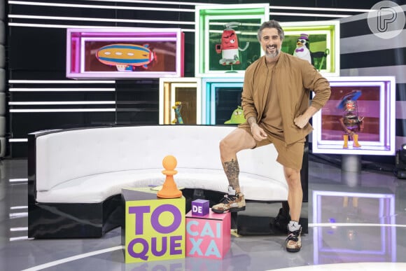 Marcos Mion ganhou o Troféu Imprensa de Melhor Programa de TV pelo 'Caldeirão'