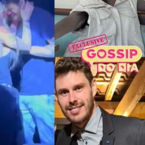 O vídeo de Rafa e  Bruninho foi publicado pelo Instagram 'Gossip do Dia'