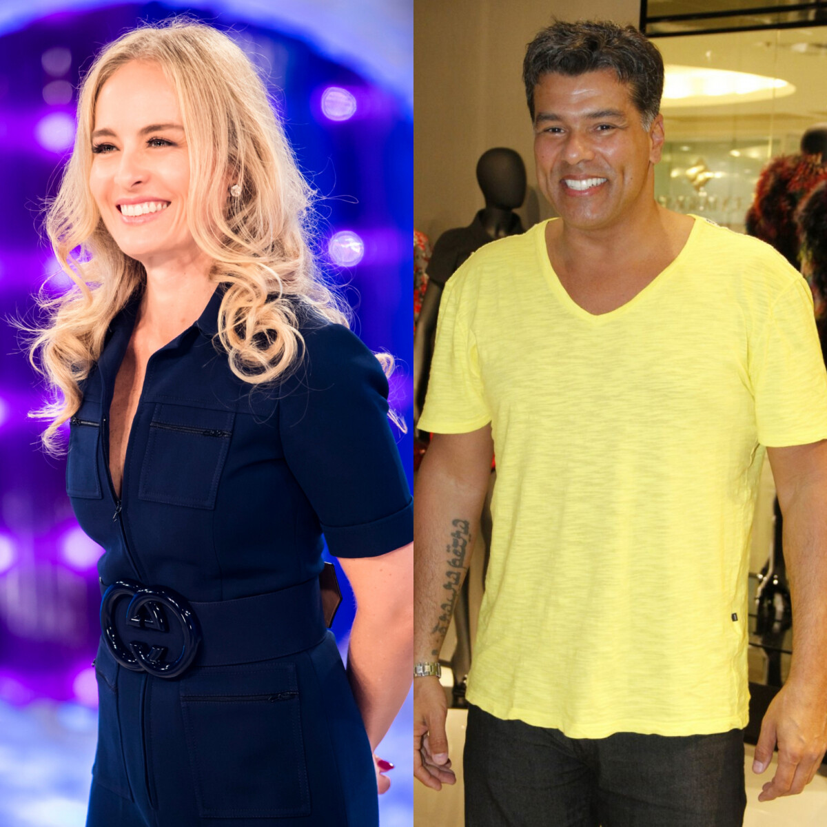 Foto: Angélica e Maurício Mattar também foram namorados. A relação  conturbada durou 3 anos - Purepeople