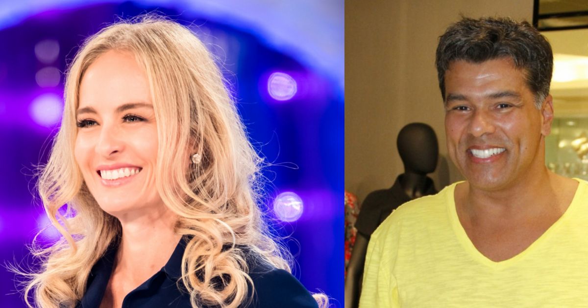 Angélica e Maurício Mattar também foram namorados. A relação conturbada ...