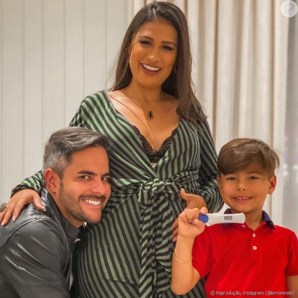 Henry Diniz, filho de Simone e Kaká Diniz, tem 7 anos