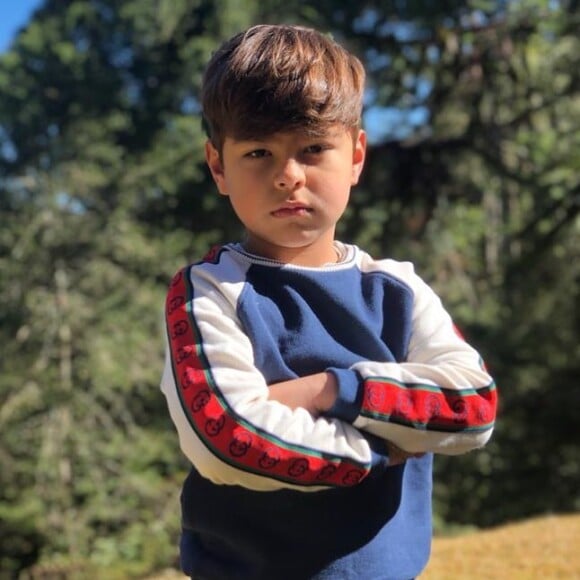 Filho de Simone, Henry, foi levado à emergência de um hospital após sentir fortes dores no pé