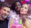 Títi, filha de Giovanna Ewbank e Bruno Gagliasso, comemorou seus 9 anos de idade com uma festa temática