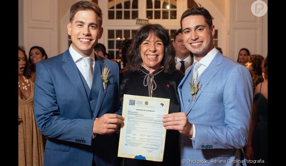 Casamento de Pedro Figueiredo e Erick Rianelli: festa marcou união dos ...