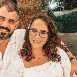 Juliano Cazarré e a esposa, Letícia, descobriram doença da filha ainda nos exames pré-natais